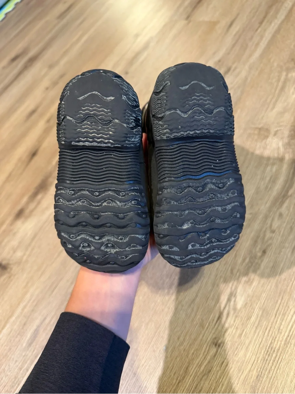 Bogs Kids Navy Blue Polar Bear Rain Boots with Orange Trim